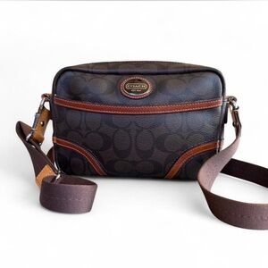 Coach Dark Brown Belt Bag